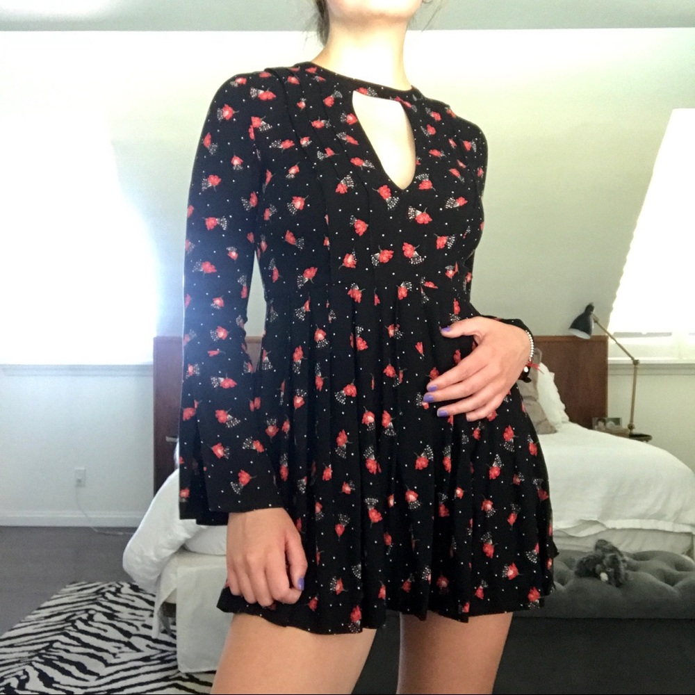 free people floral dress 🌷